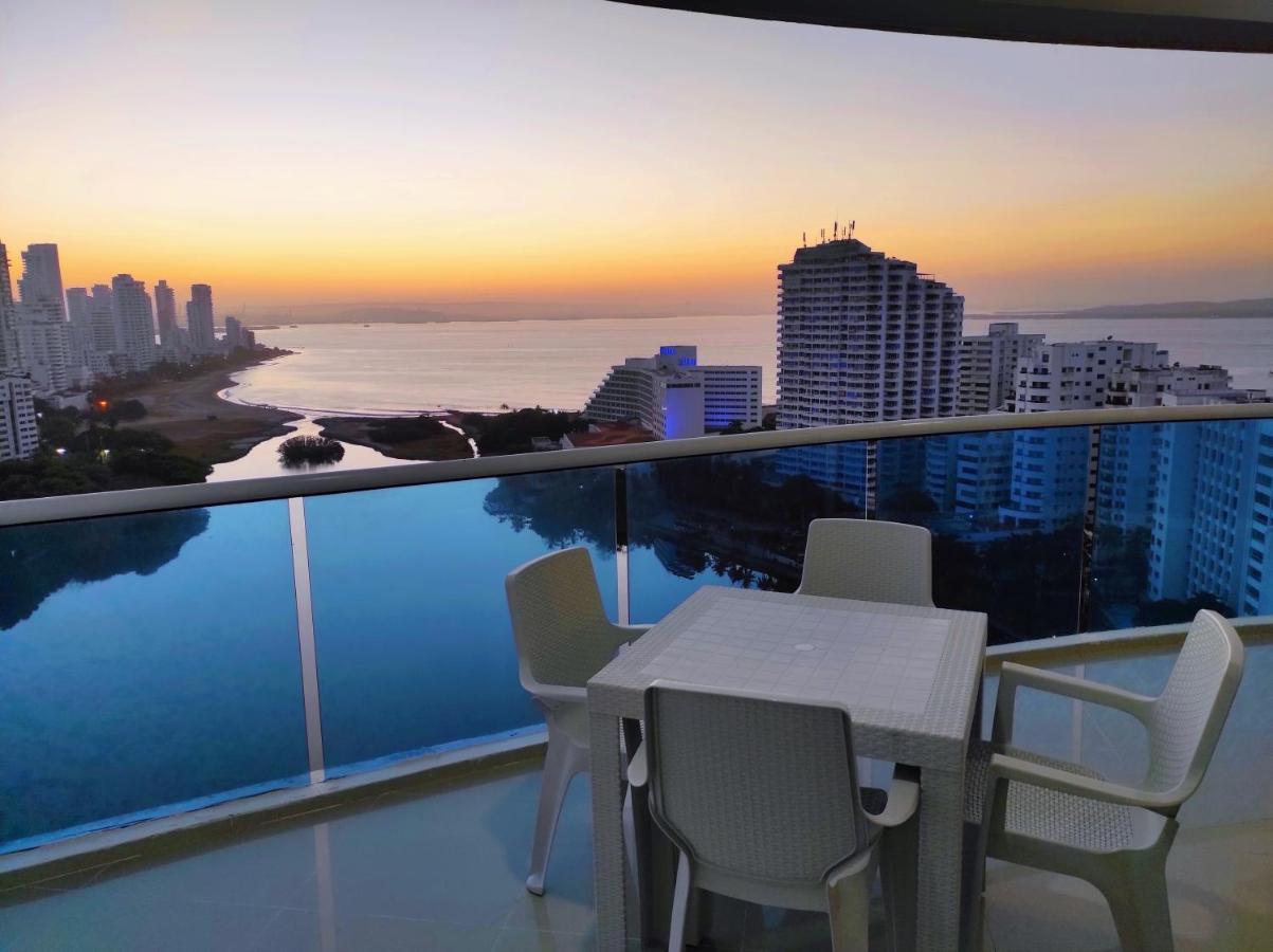 Apartamento De Lujo Con Vista Al Mar - Excelente Ubicacion Cartagena Ngoại thất bức ảnh