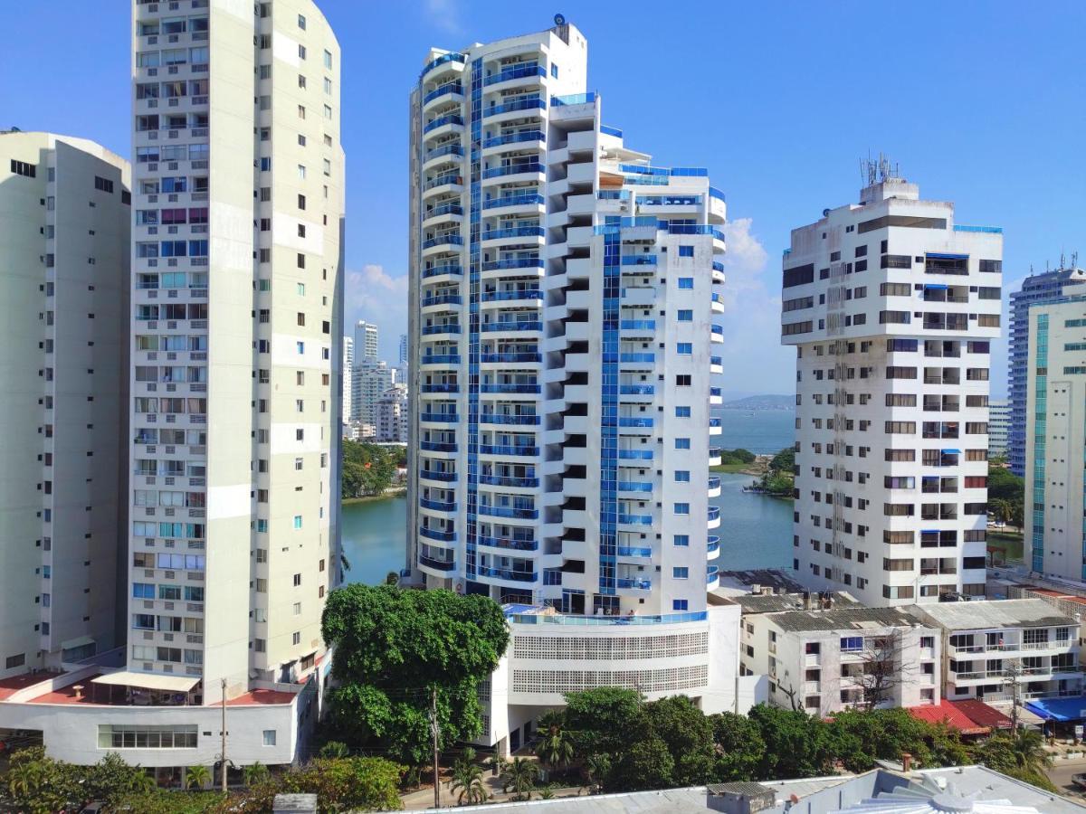 Apartamento De Lujo Con Vista Al Mar - Excelente Ubicacion Cartagena Ngoại thất bức ảnh